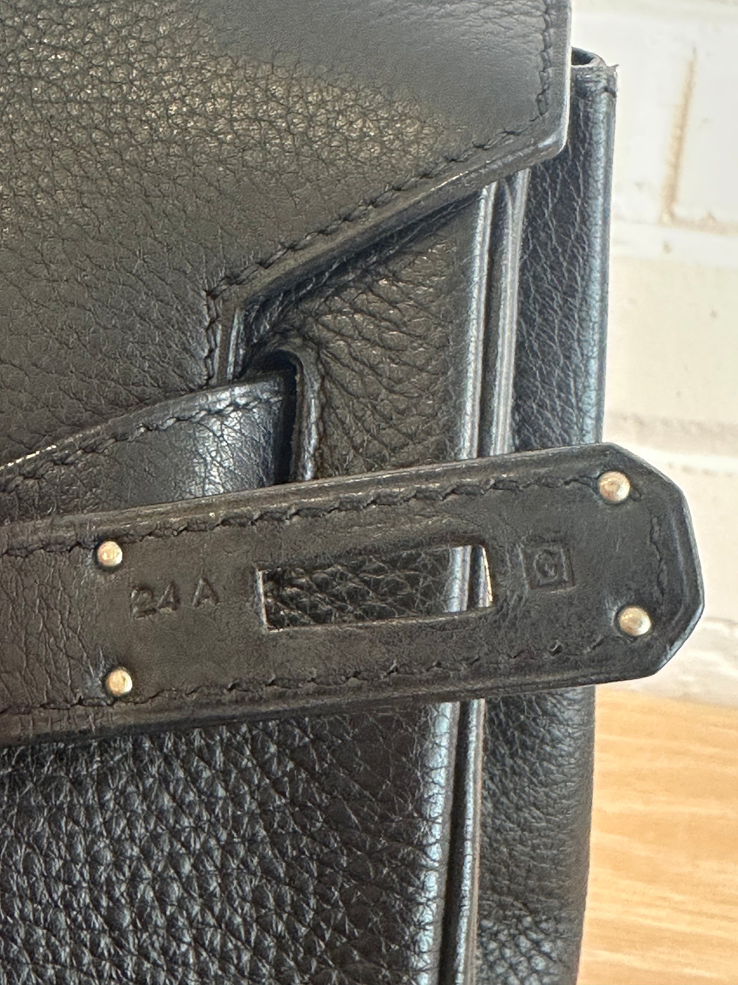 Hermes Birkin 35, Noir Togo Leather