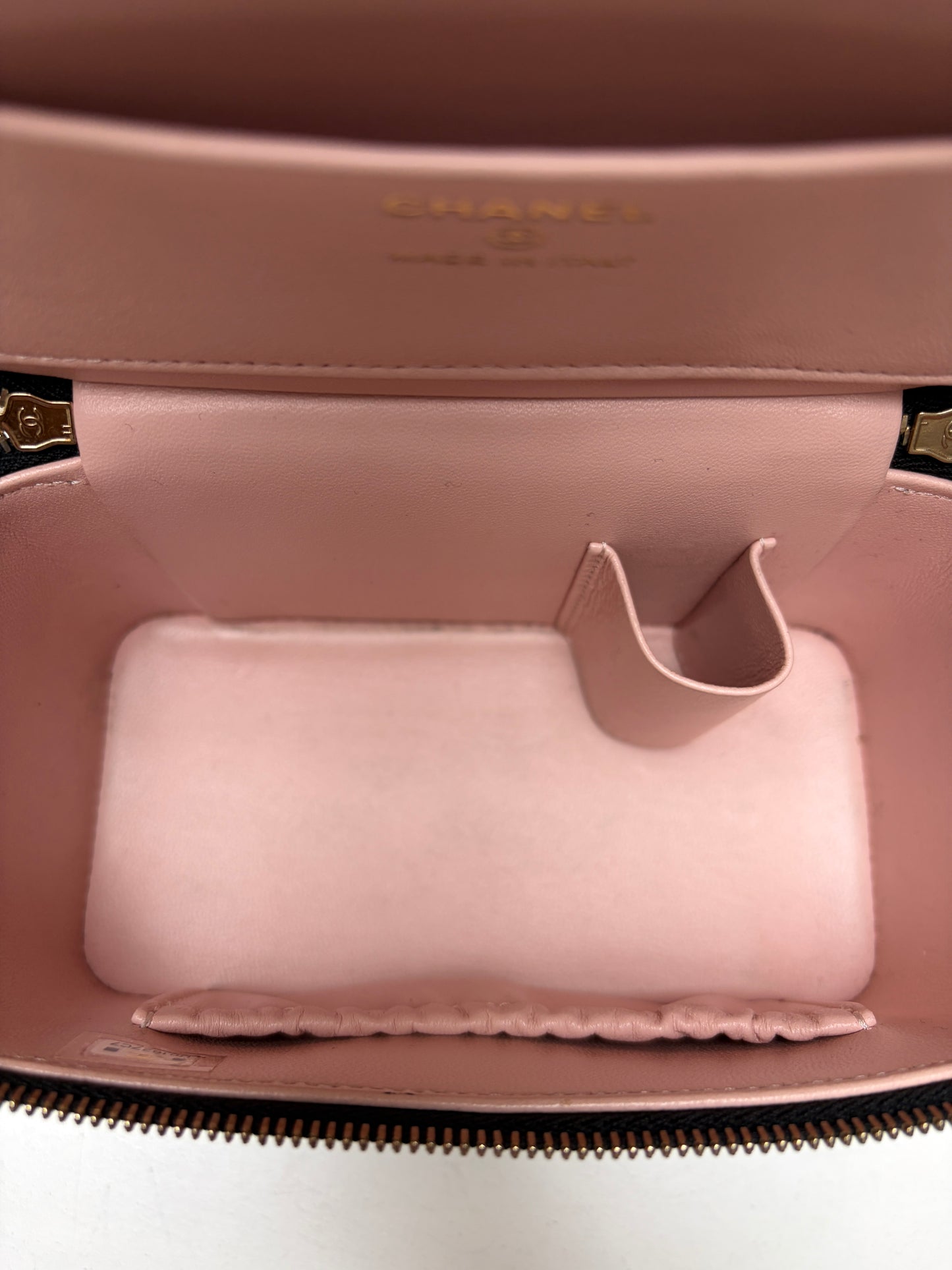 Chanel Black Double Vanity