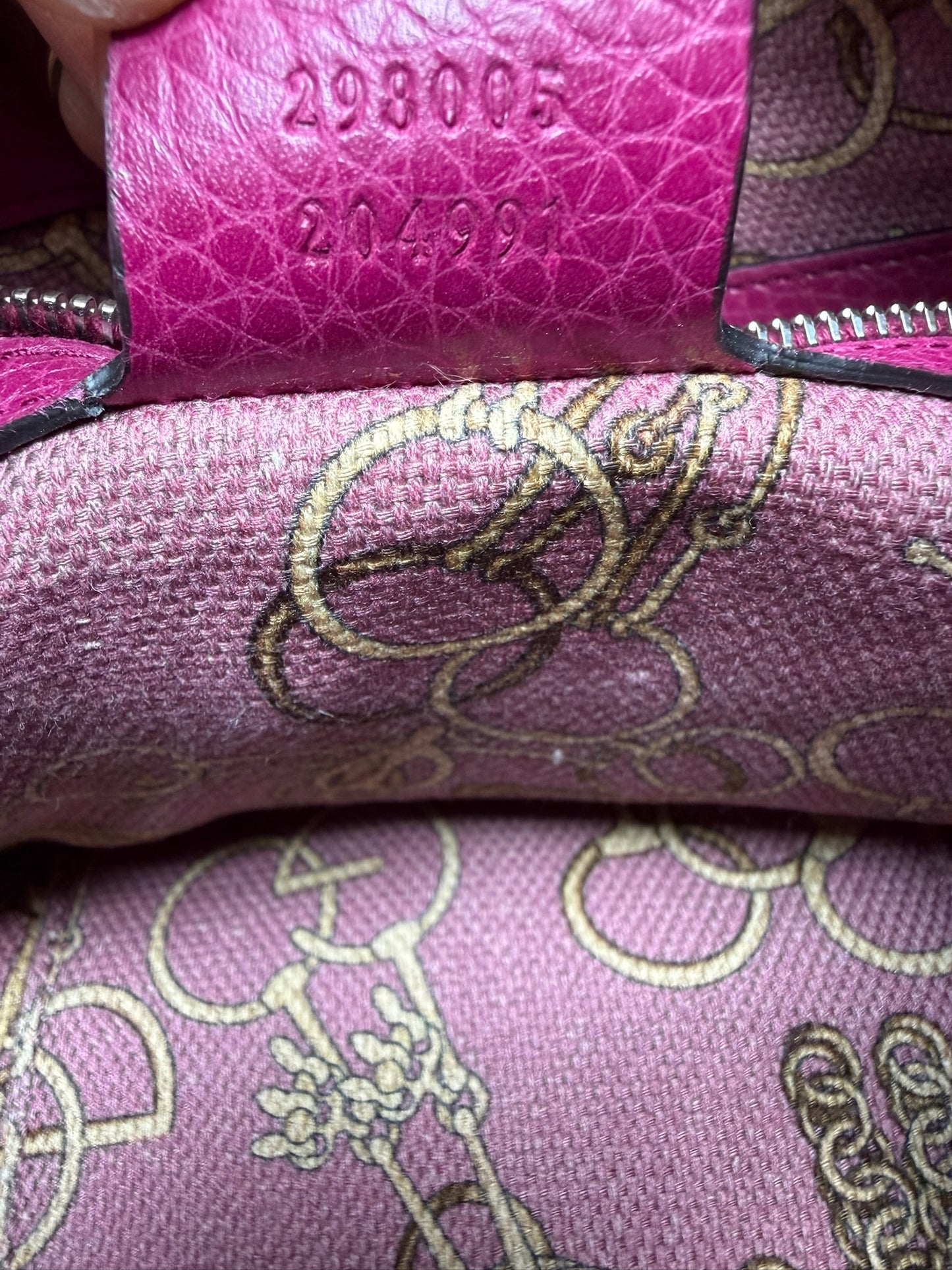 Gucci Magenta Jackie Bag