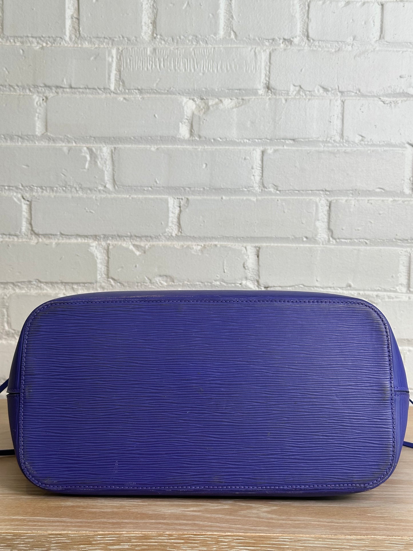 Louis Vuitton MM Neverfull Blue/Purple Epi Leather
