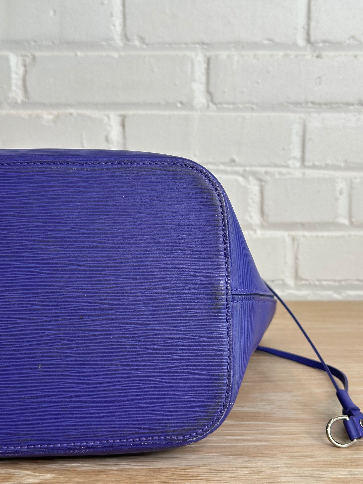 Louis Vuitton MM Neverfull Blue/Purple Epi Leather