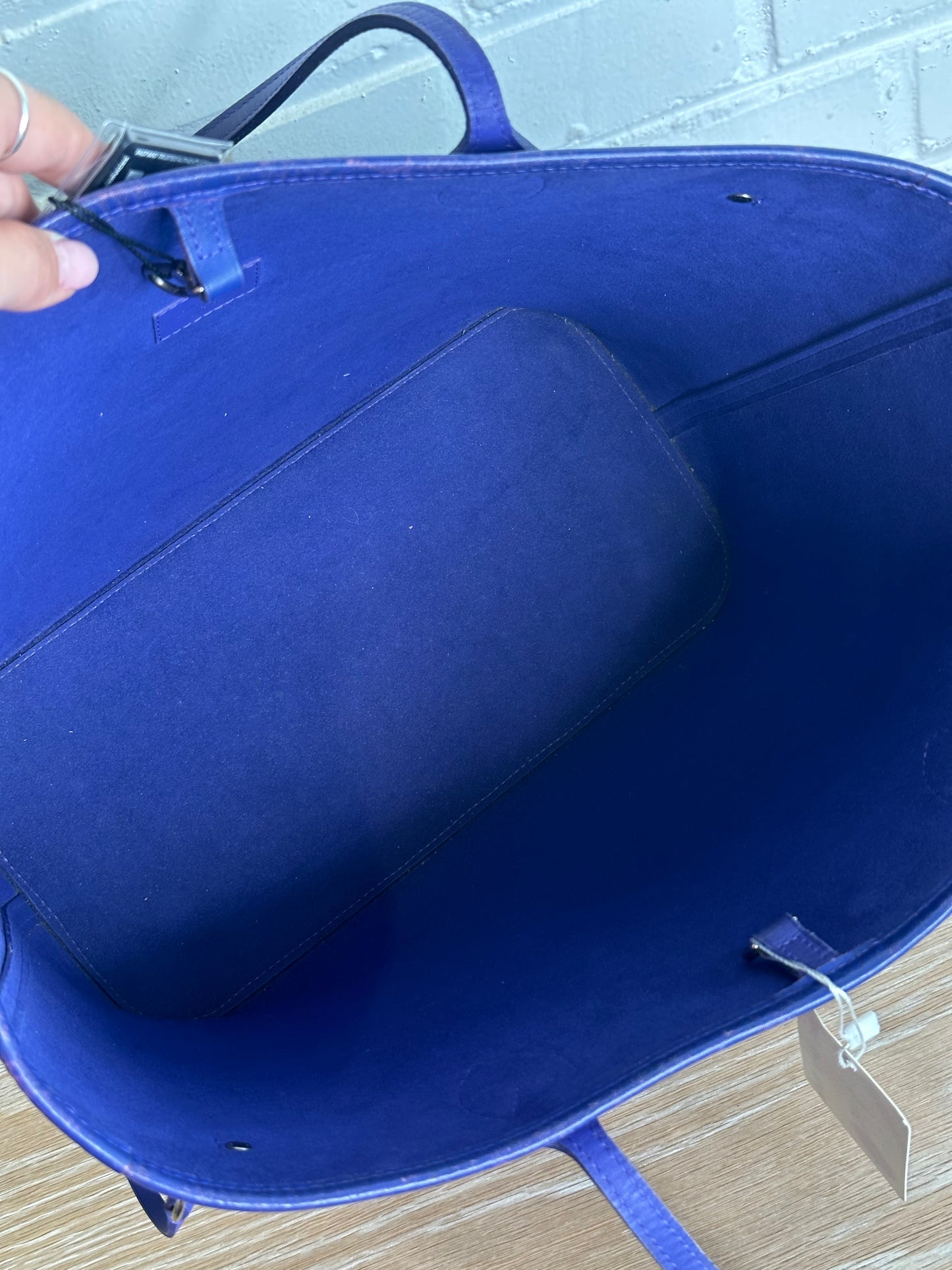 Louis Vuitton MM Neverfull Blue/Purple Epi Leather