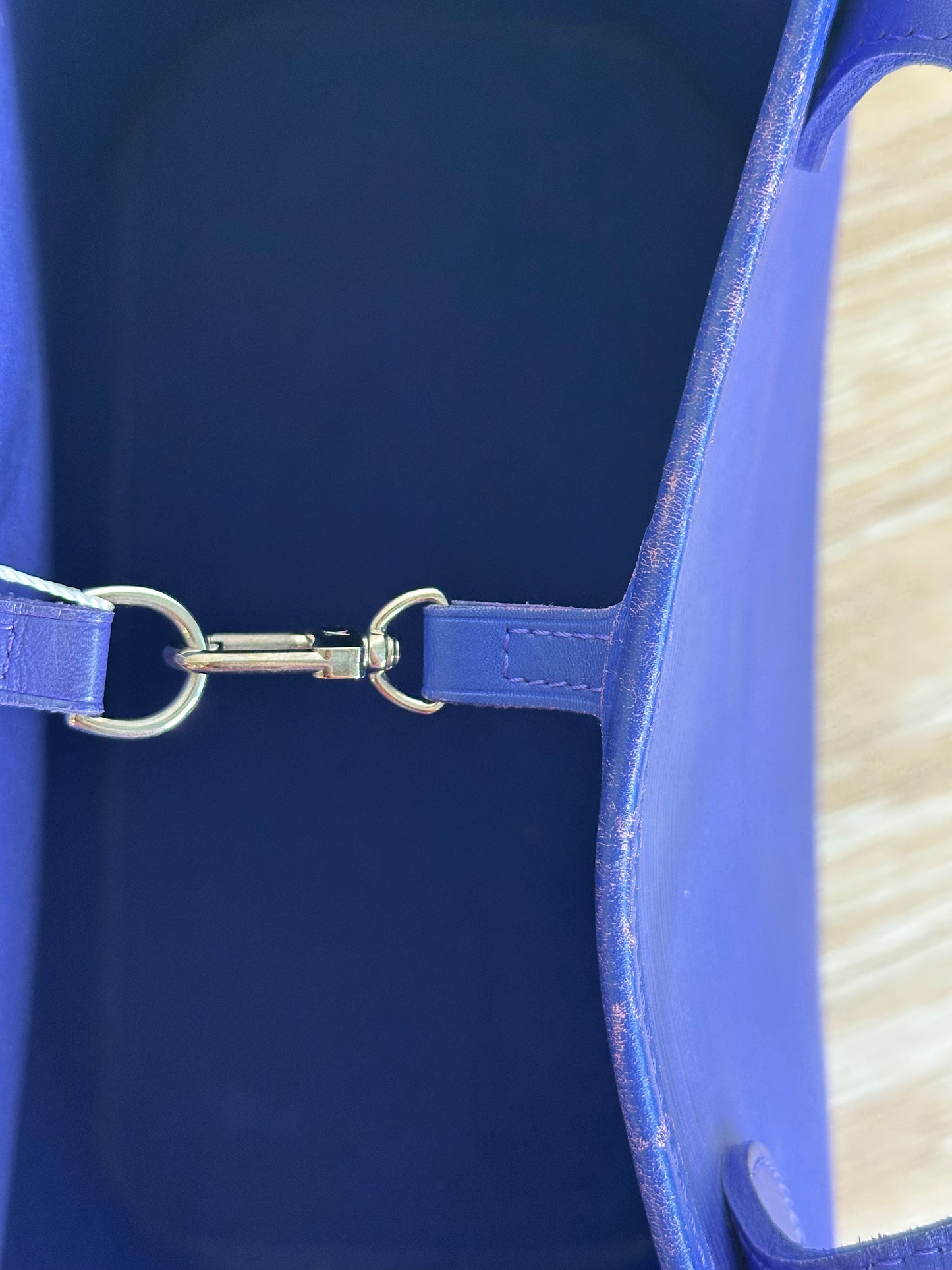 Louis Vuitton MM Neverfull Blue/Purple Epi Leather