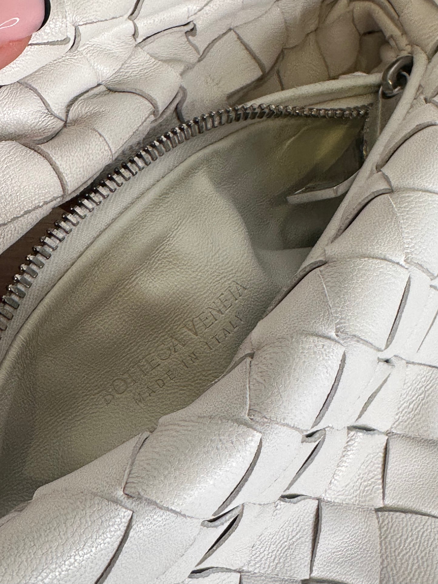 Bottega Veneta Mini Jodie White