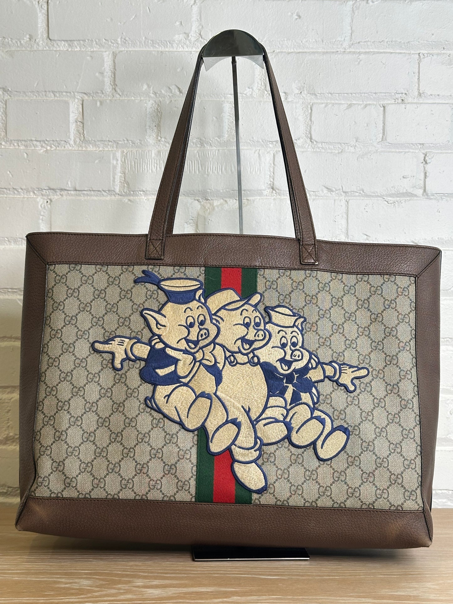 Gucci X Disney GG Supreme Ophidia Tote