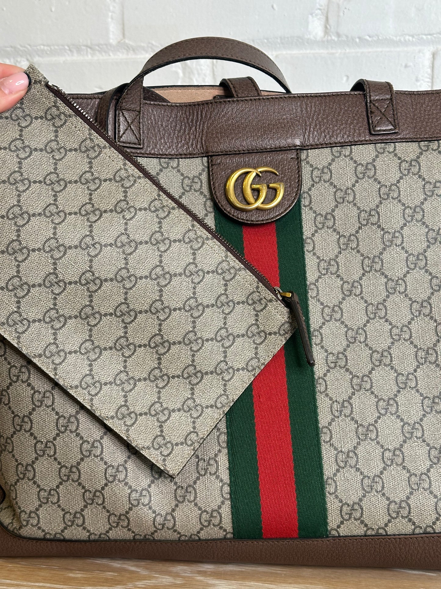 Gucci X Disney GG Supreme Ophidia Tote