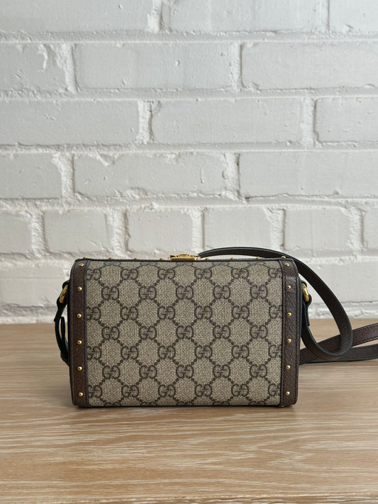 Gucci GG Supreme Monogram Mini Trunk Shoulder Bag