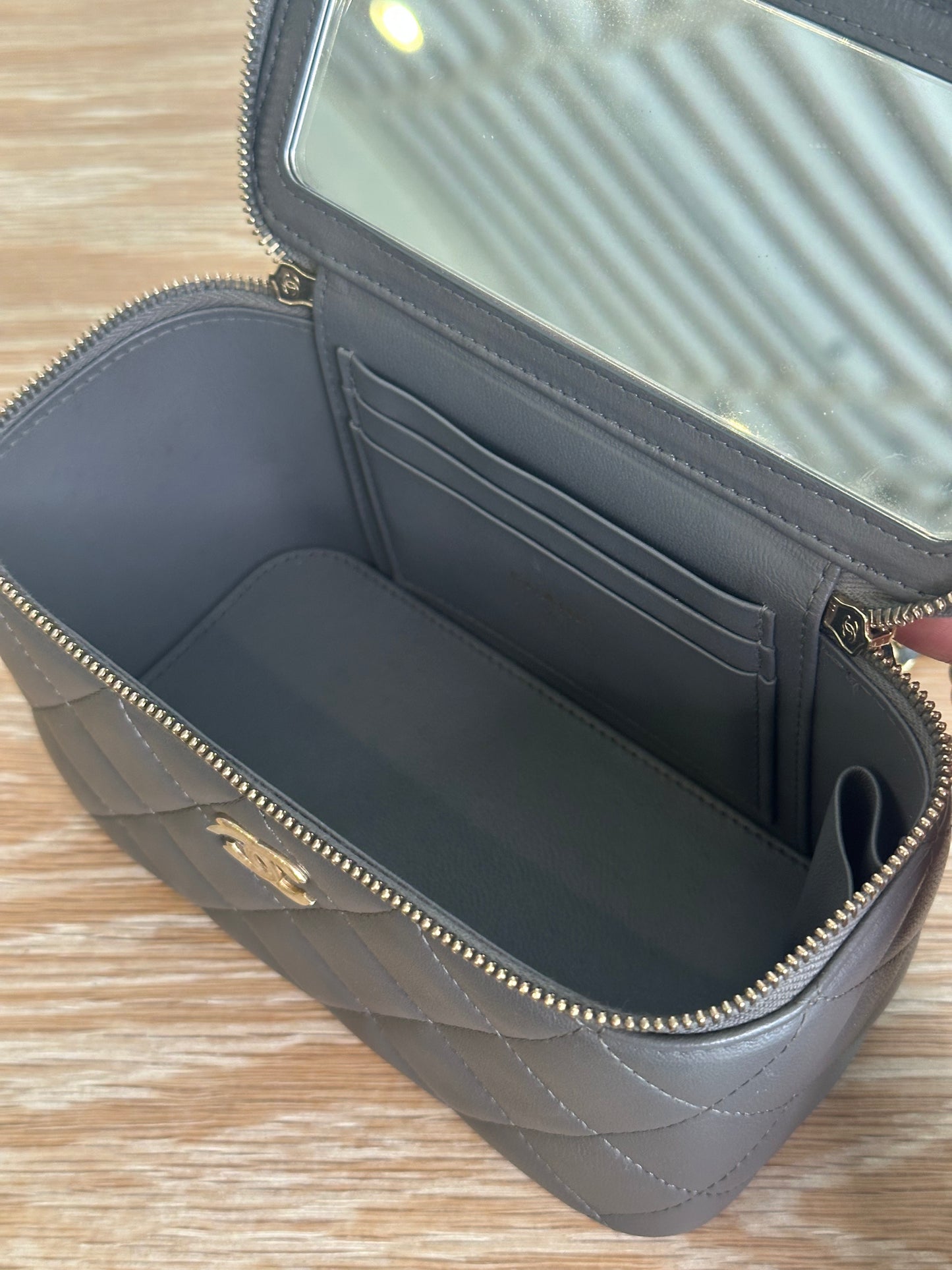 Chanel Vanity Dark Grey