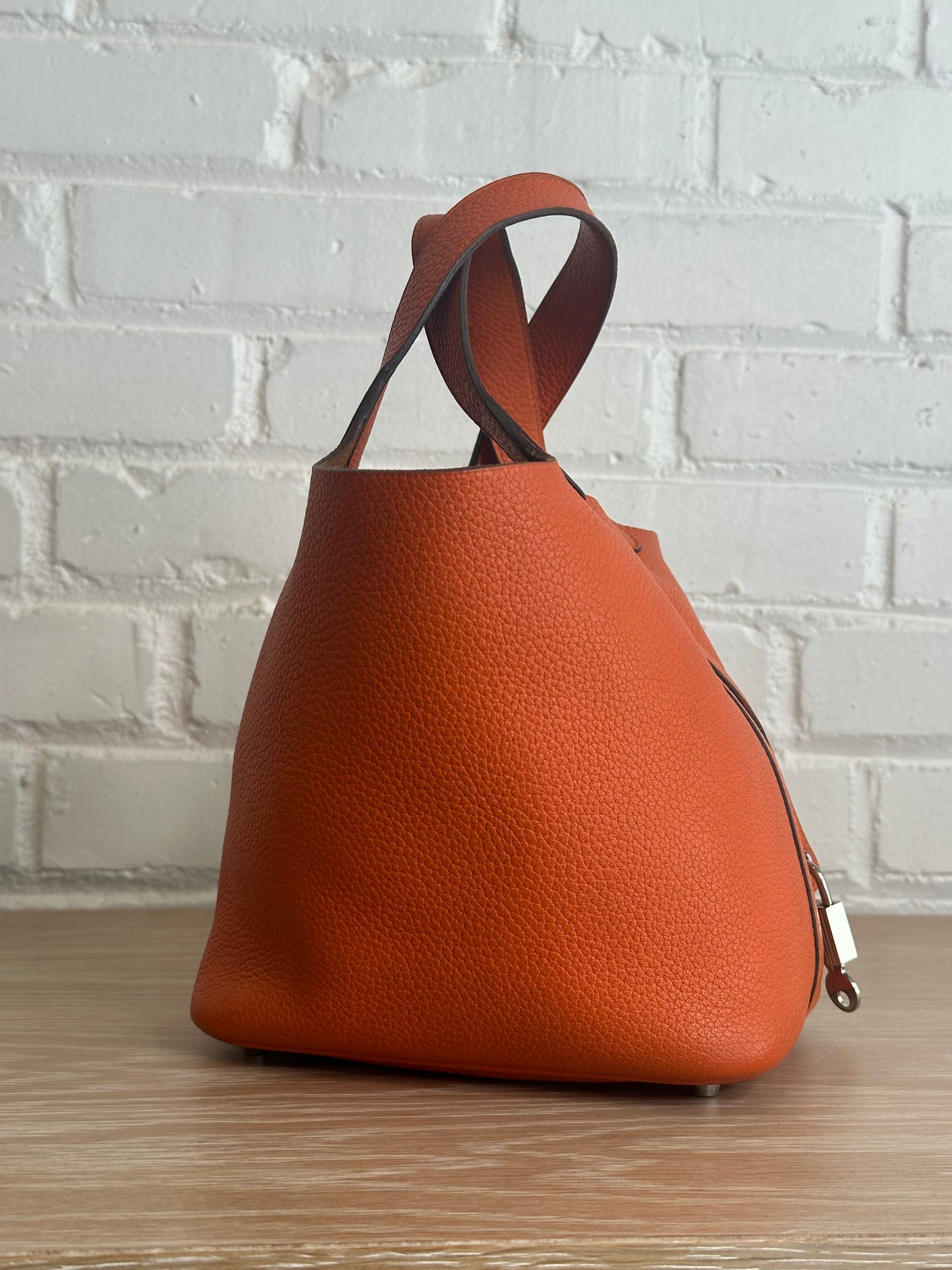 Hermes Orange Picotin 18