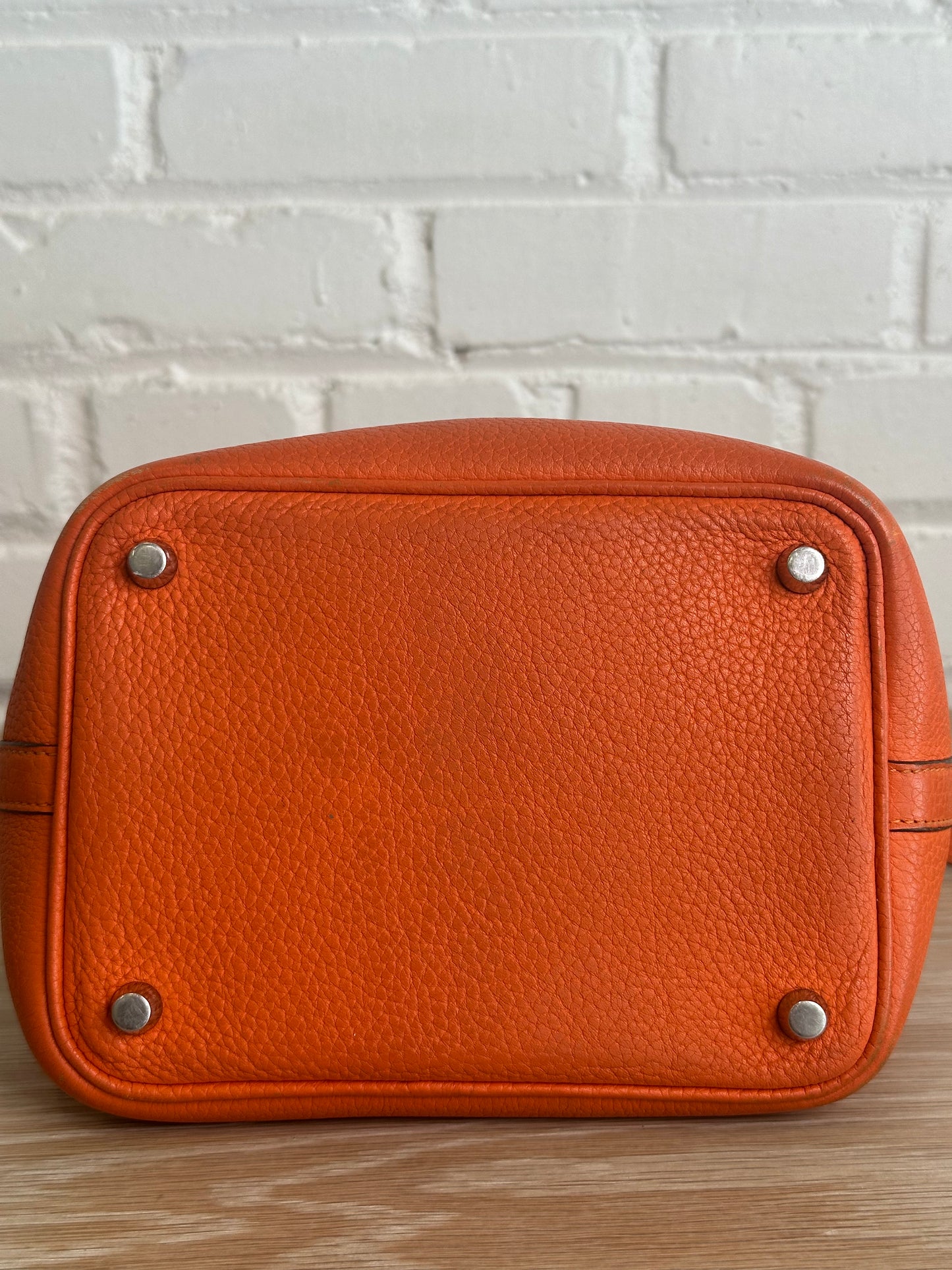 Hermes Orange Picotin 18
