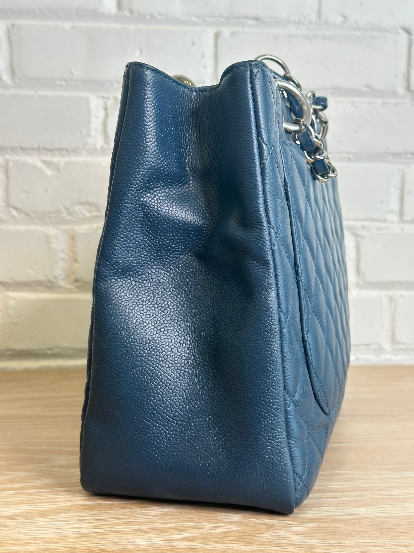 Chanel GST Blue Caviar Bag