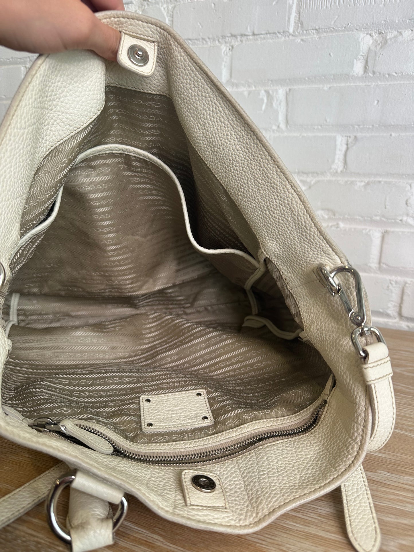 Prada Vitello Diano tote bag