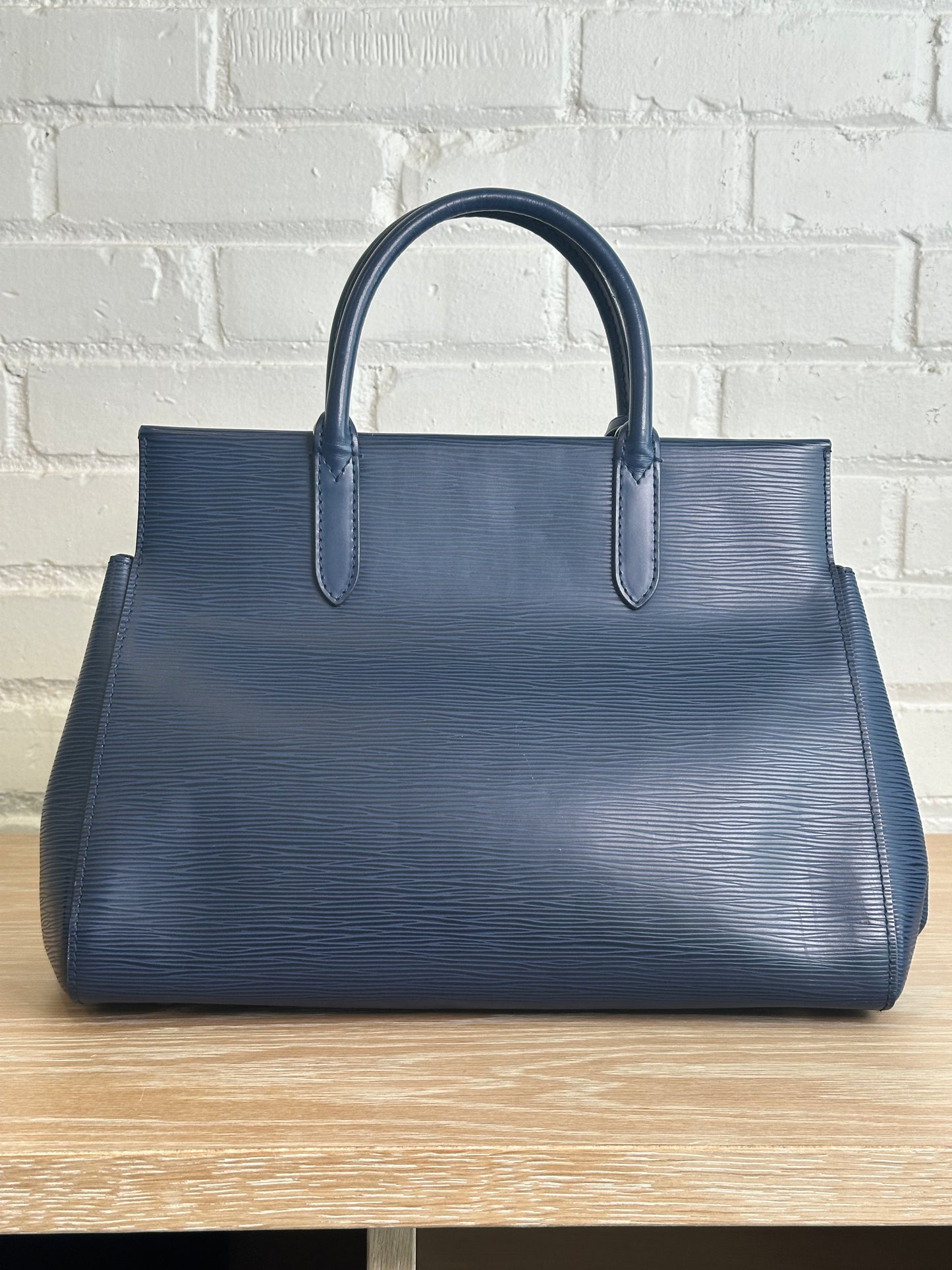 Louis Vuitton Epi Leather Marly Bag, Navy