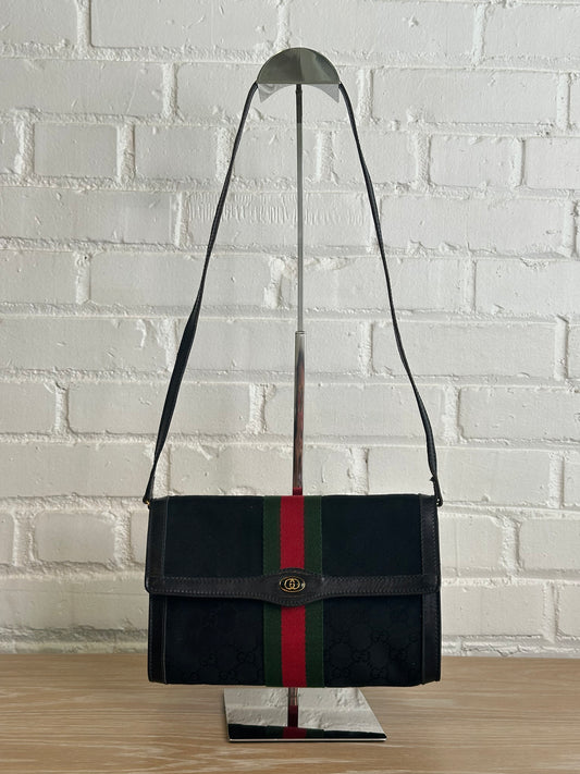Vintage Gucci GG Canvas Web Shoulder bag