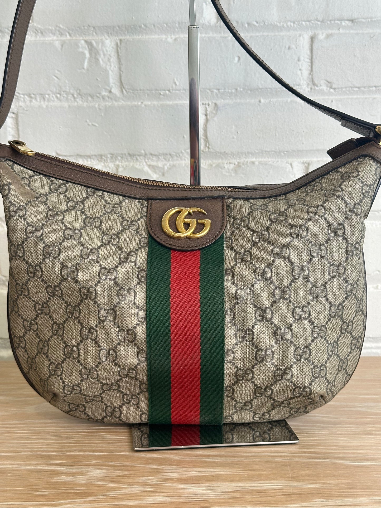 Gucci Ophidia Half Moon Hobo Bag