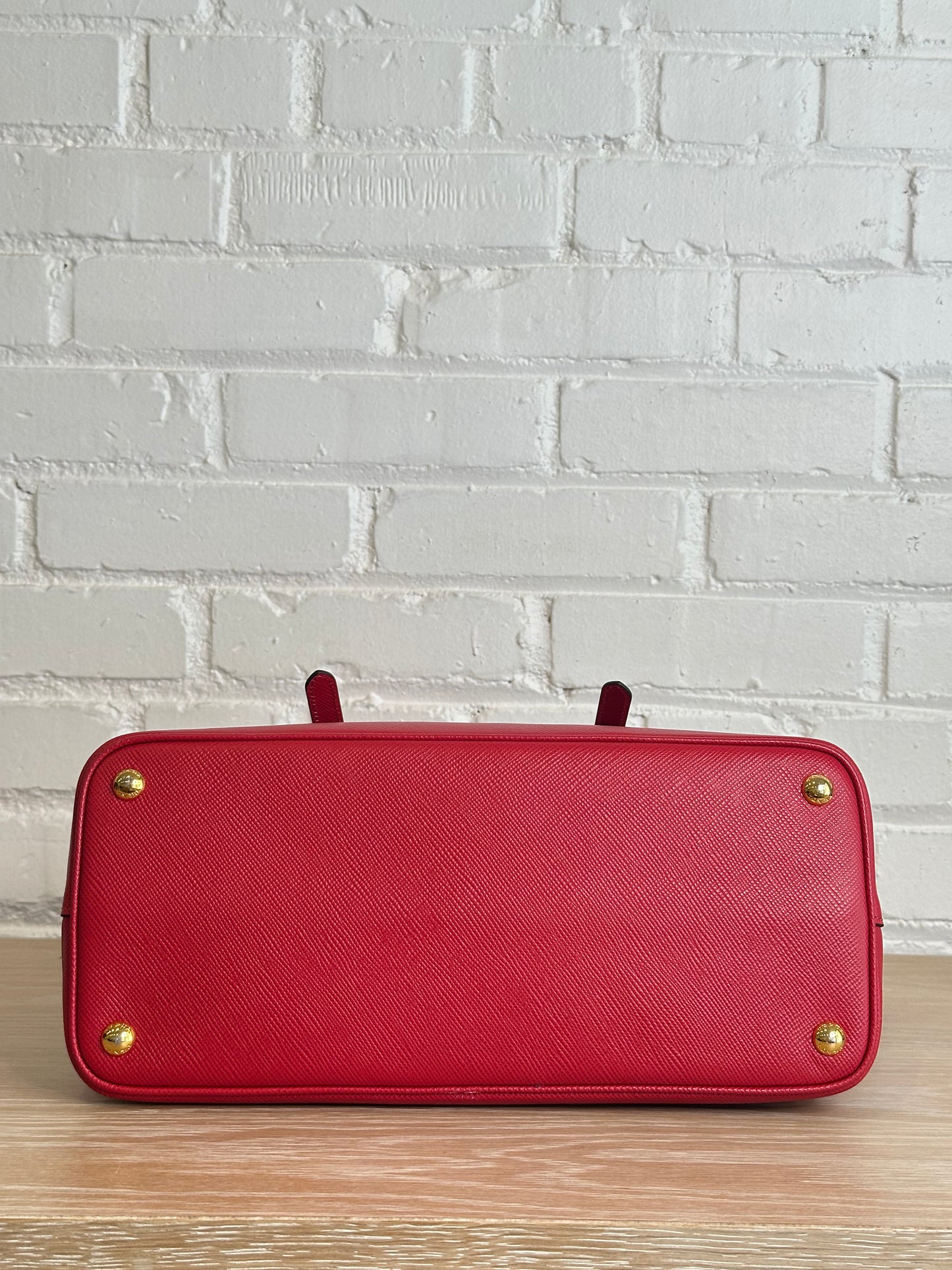 Prada Saffiano Tote, Red