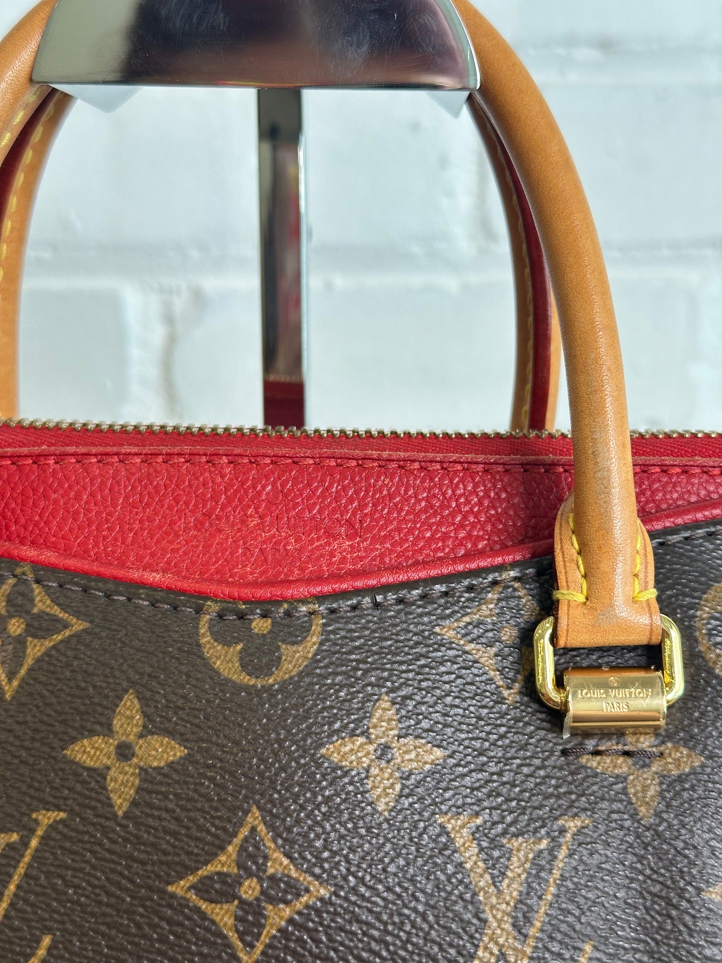 Louis Vuitton Pallas PM, Red