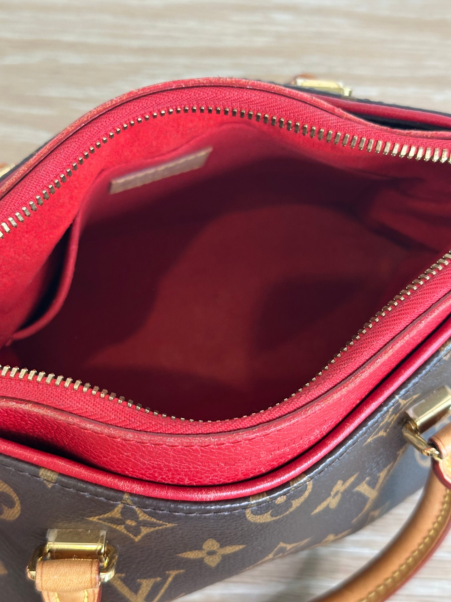 Louis Vuitton Pallas PM, Red