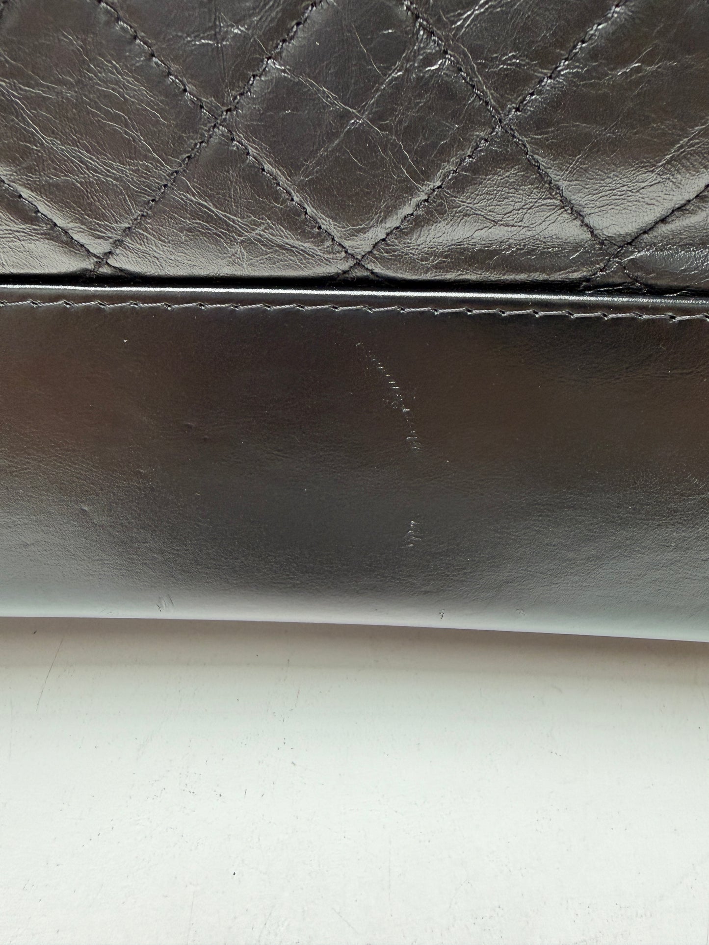 Chanel Large Gabrielle Black Quilted Hobo Calfskin