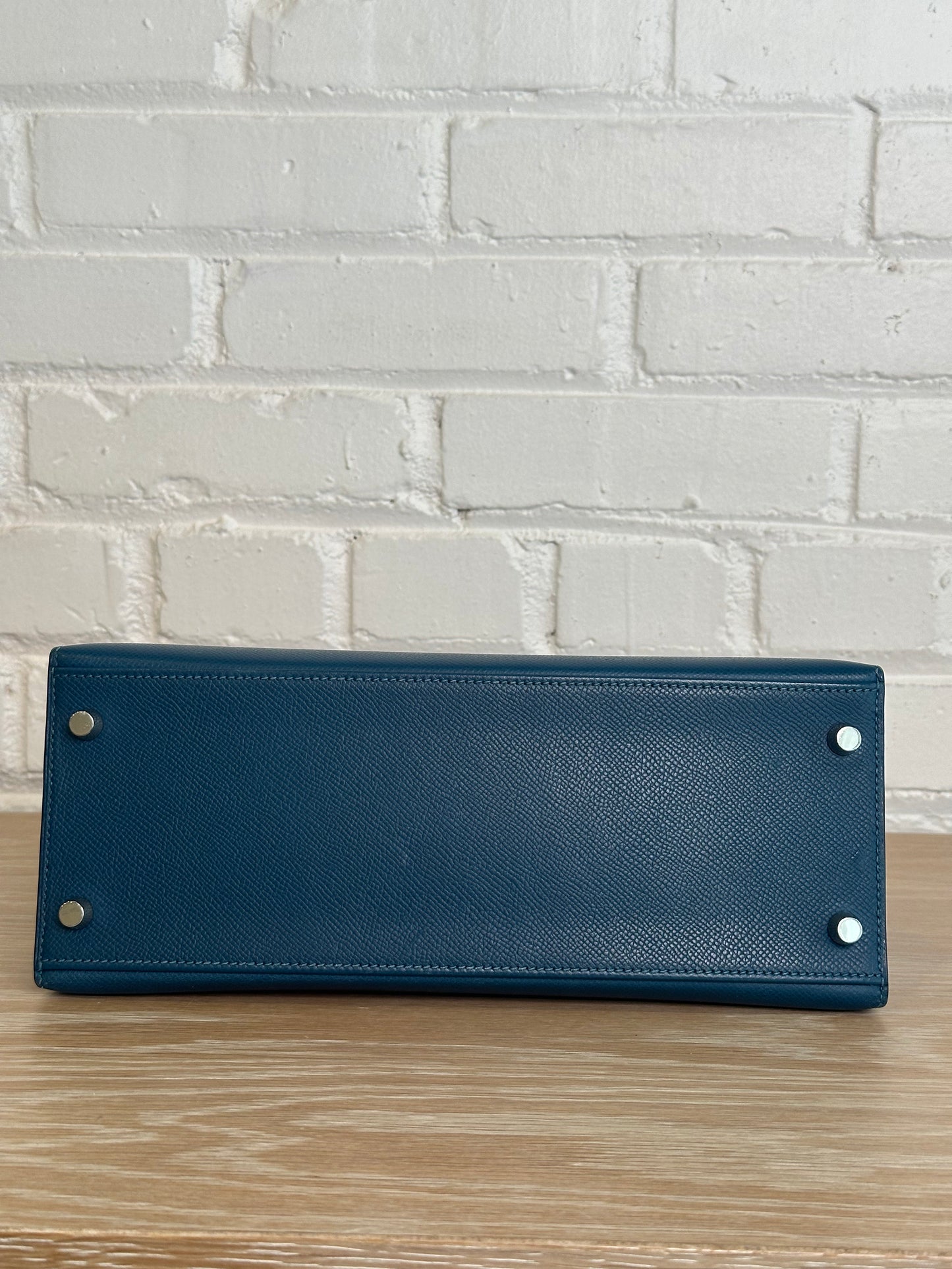 Hermes Kelly 28, Bleu Colvert