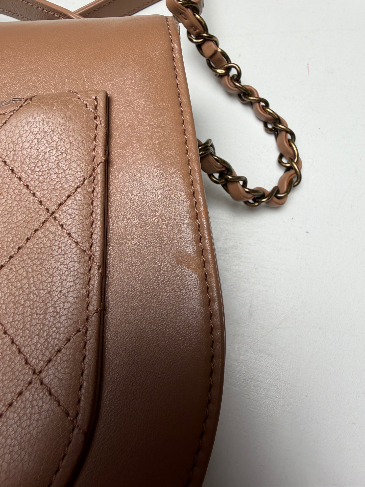 Chanel Neutral Coco Curve Flap