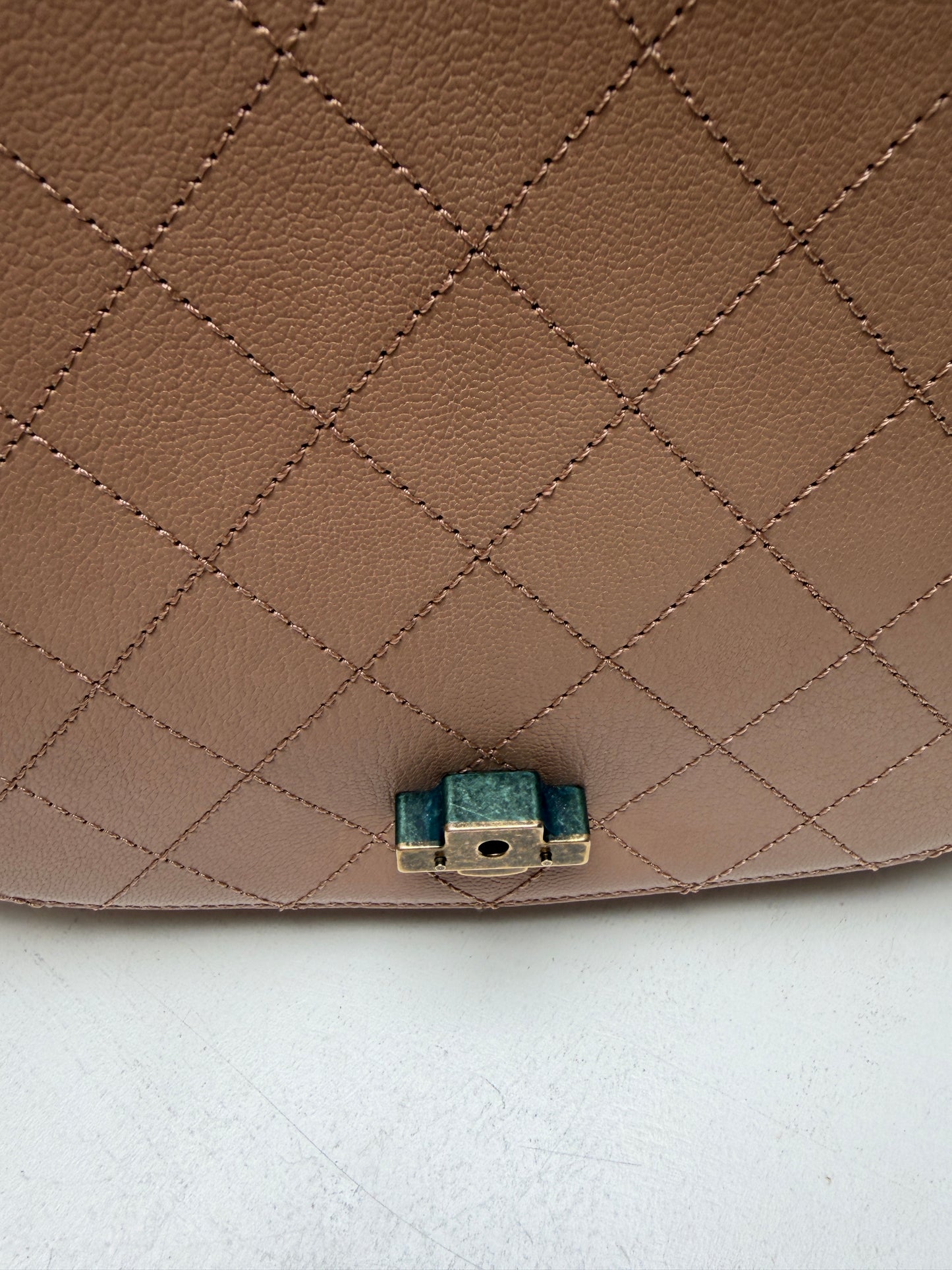 Chanel Neutral Coco Curve Flap