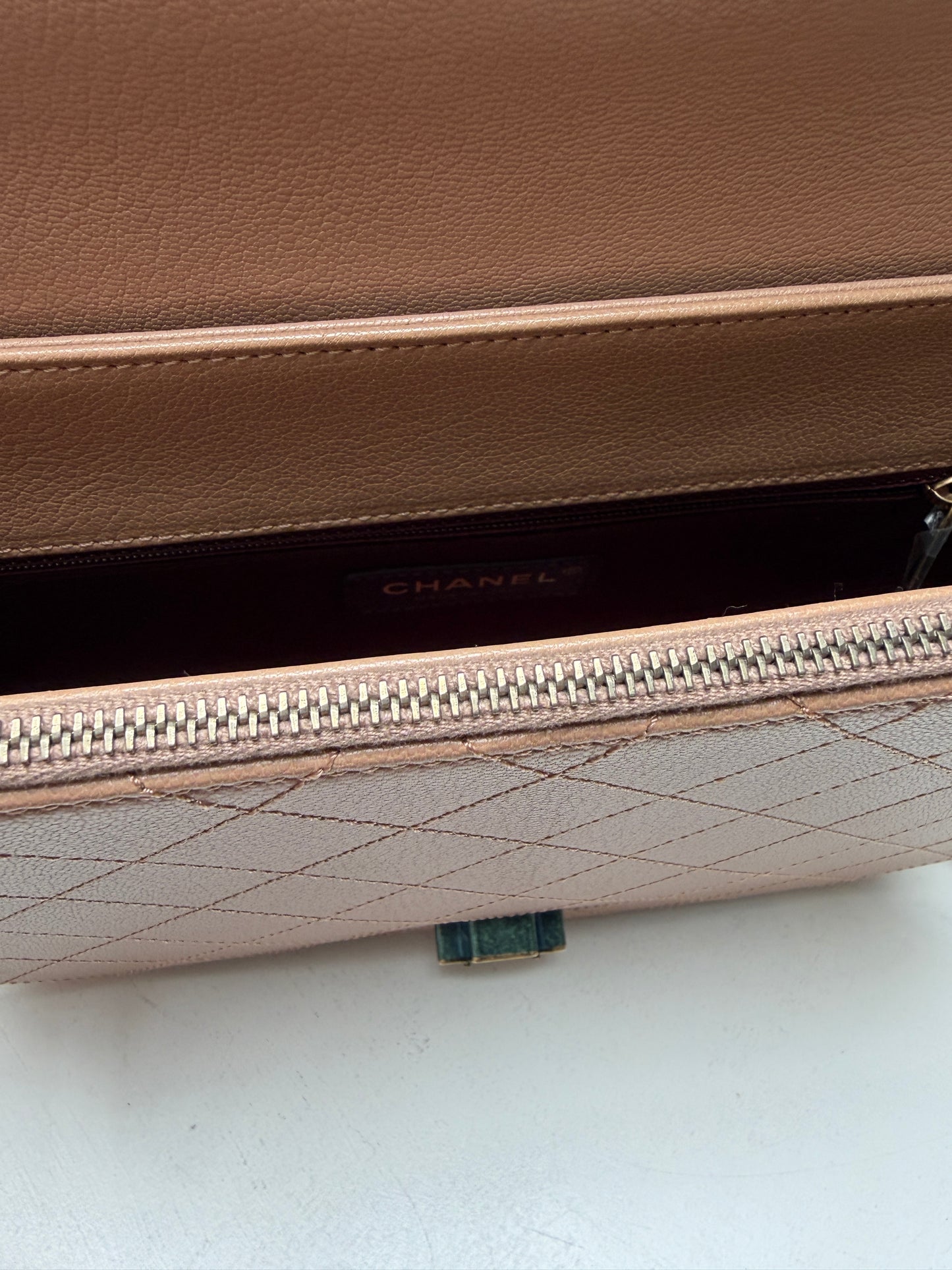 Chanel Neutral Coco Curve Flap