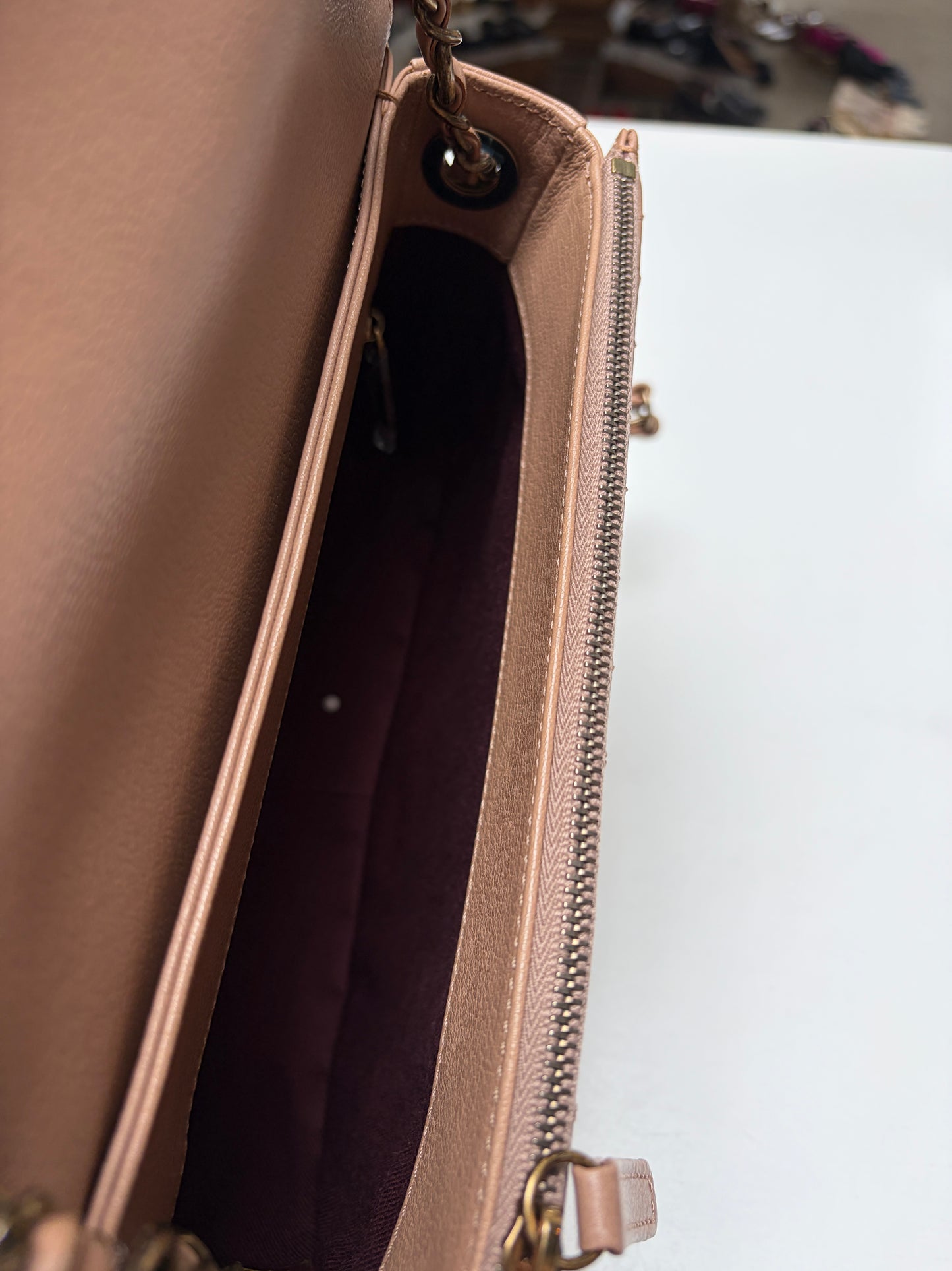 Chanel Neutral Coco Curve Flap