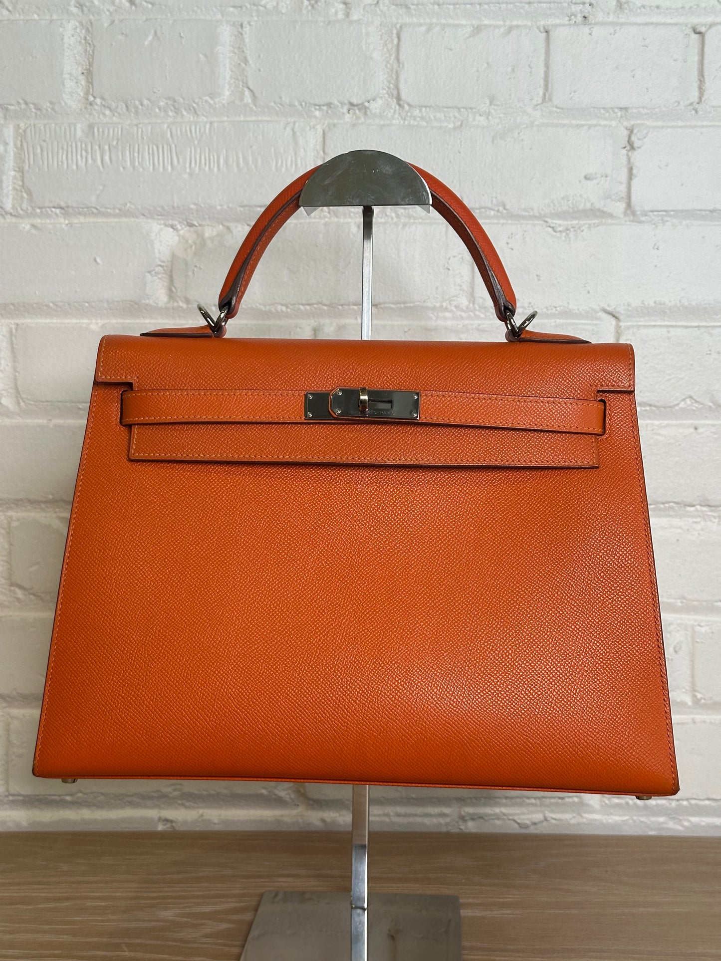 Hermes Kelly 25, Orange