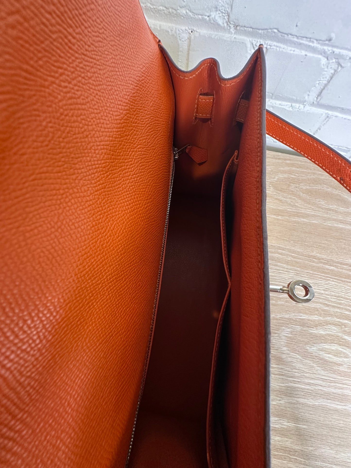 Hermes Kelly 25, Orange