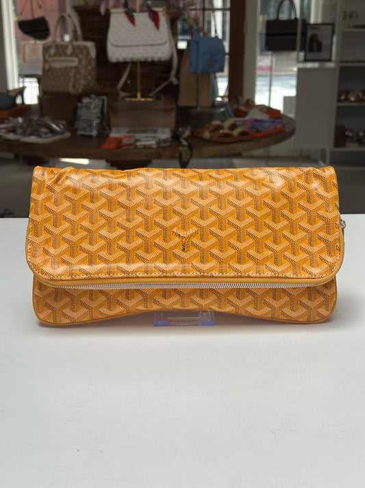 Goyard Clutch, Yellow