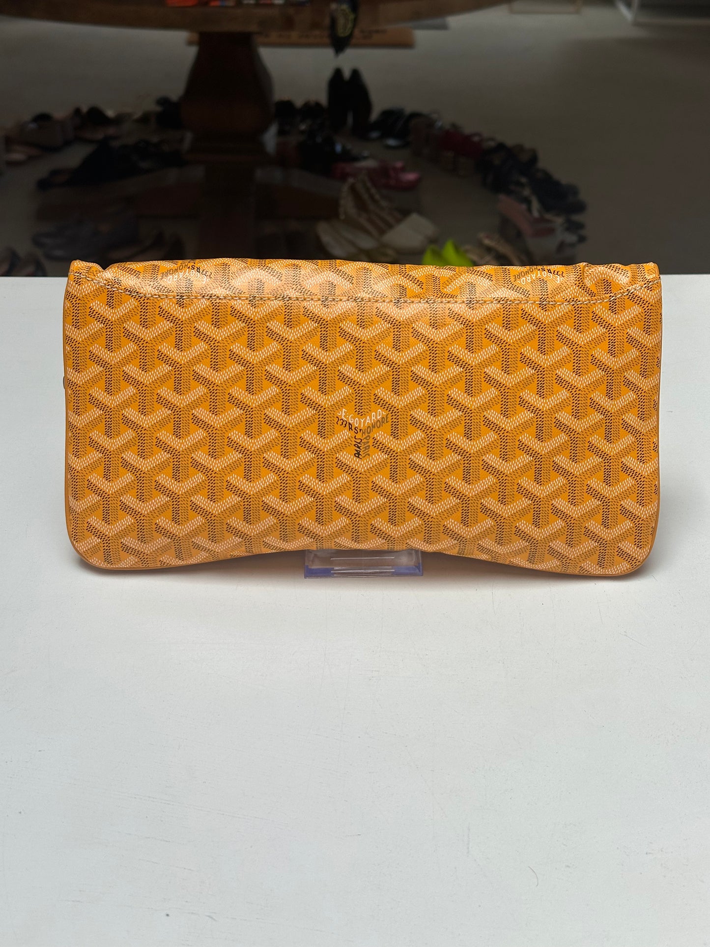 Goyard Clutch, Yellow
