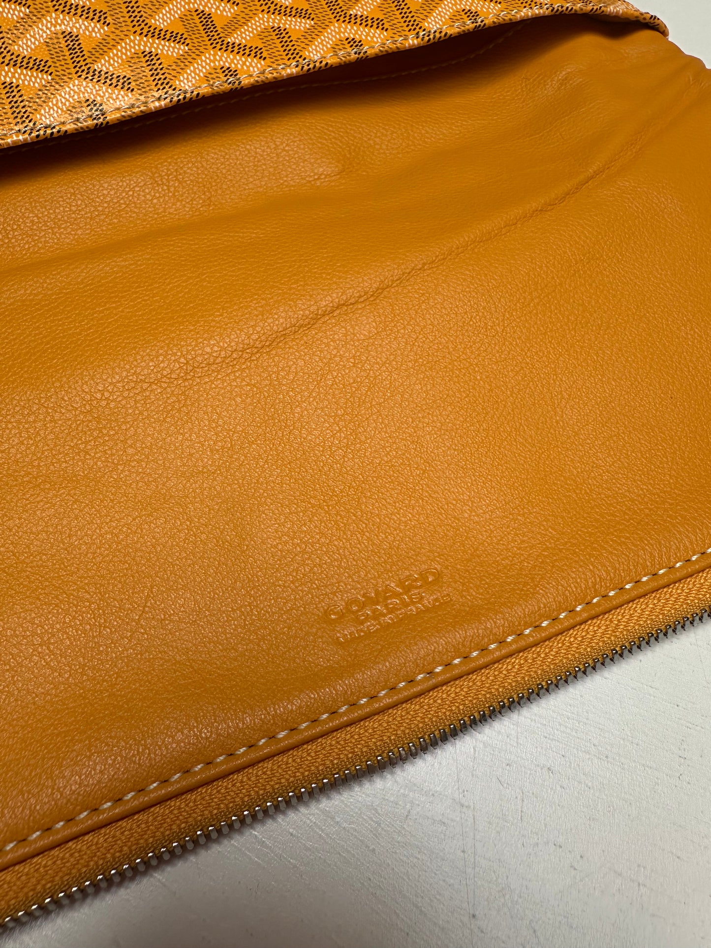 Goyard Clutch, Yellow