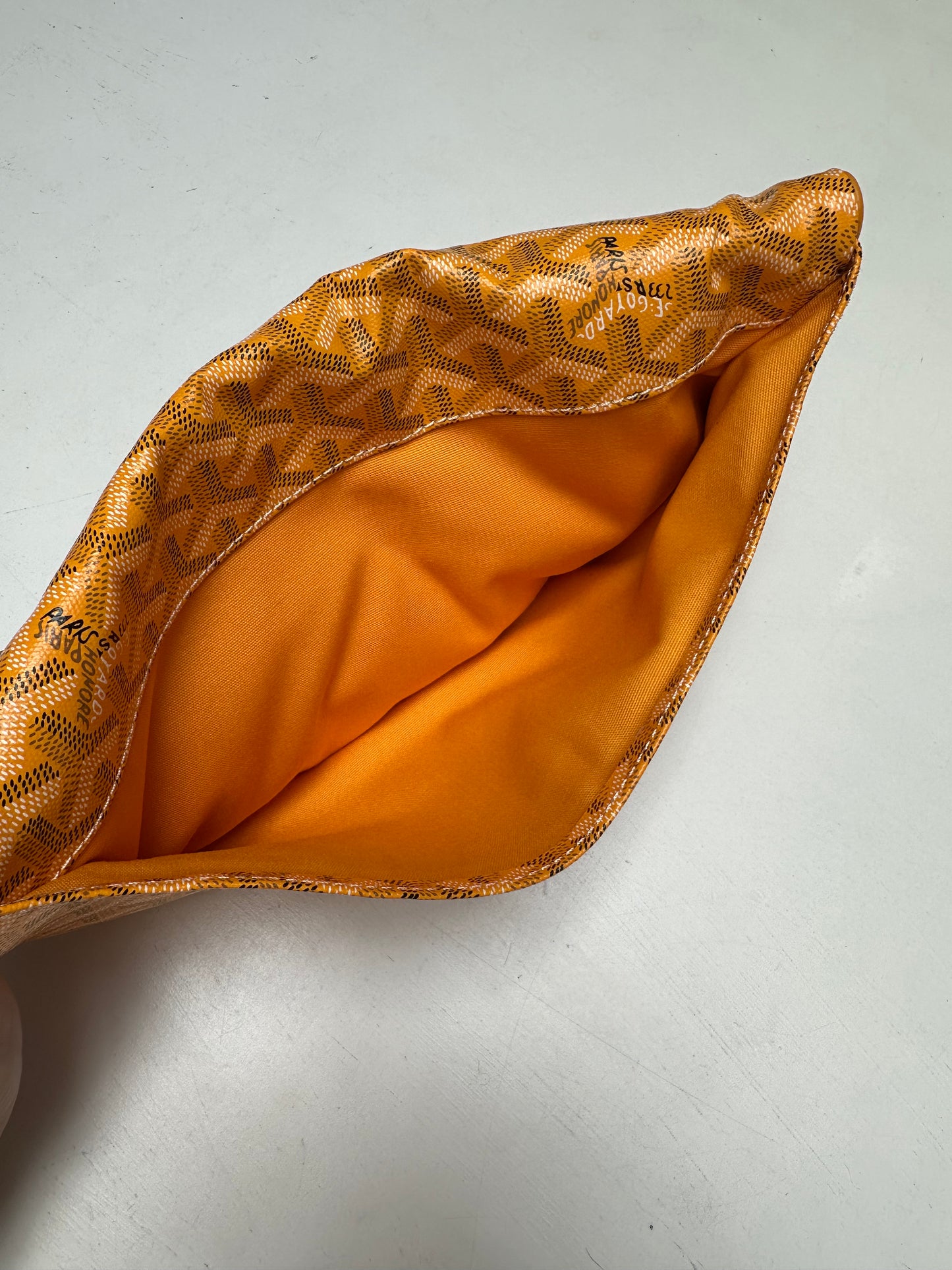 Goyard Clutch, Yellow