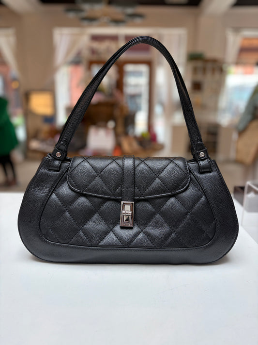 Chanel Small Black Quilted Mademoiselle Flap Bag