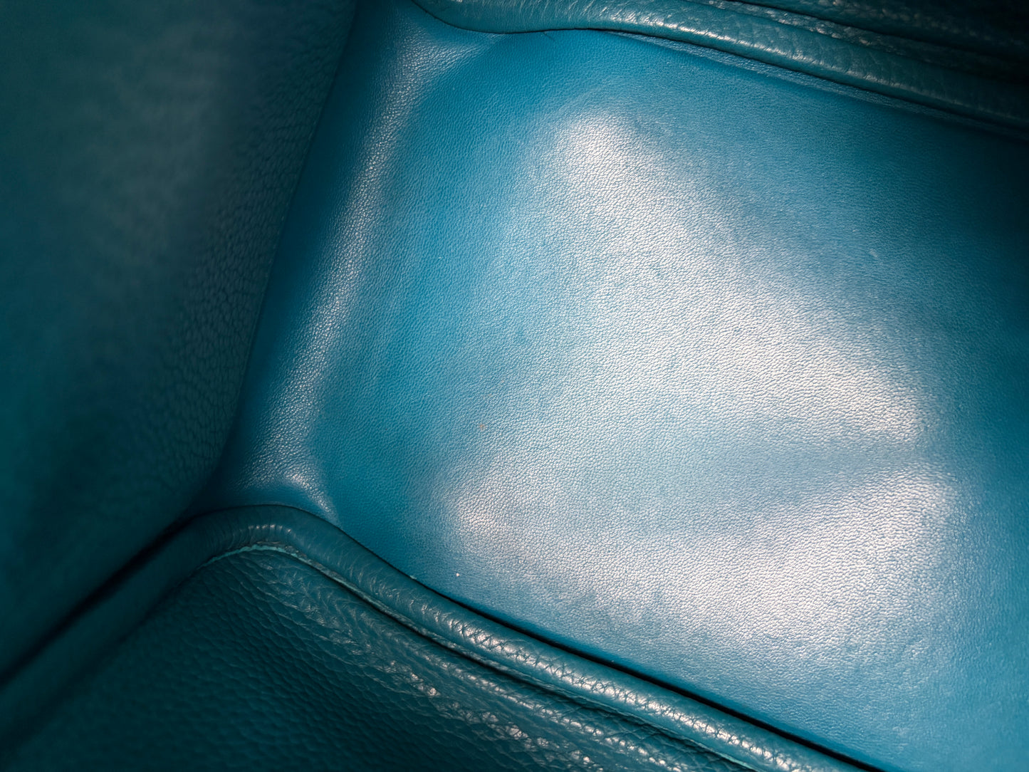 Hermes Lindy 30 Bleu Nuit Verso