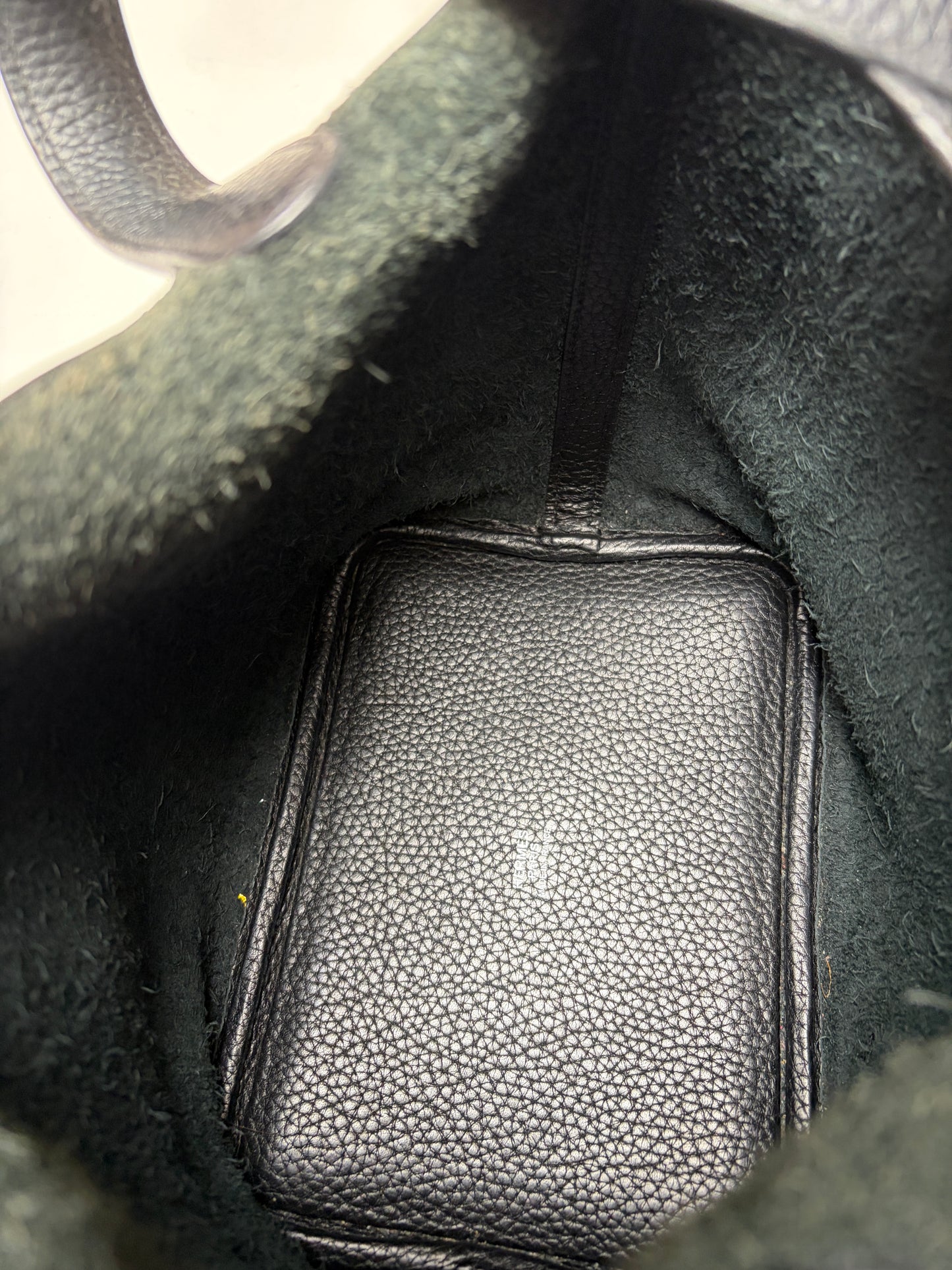 Hermes 18 Black Picotin