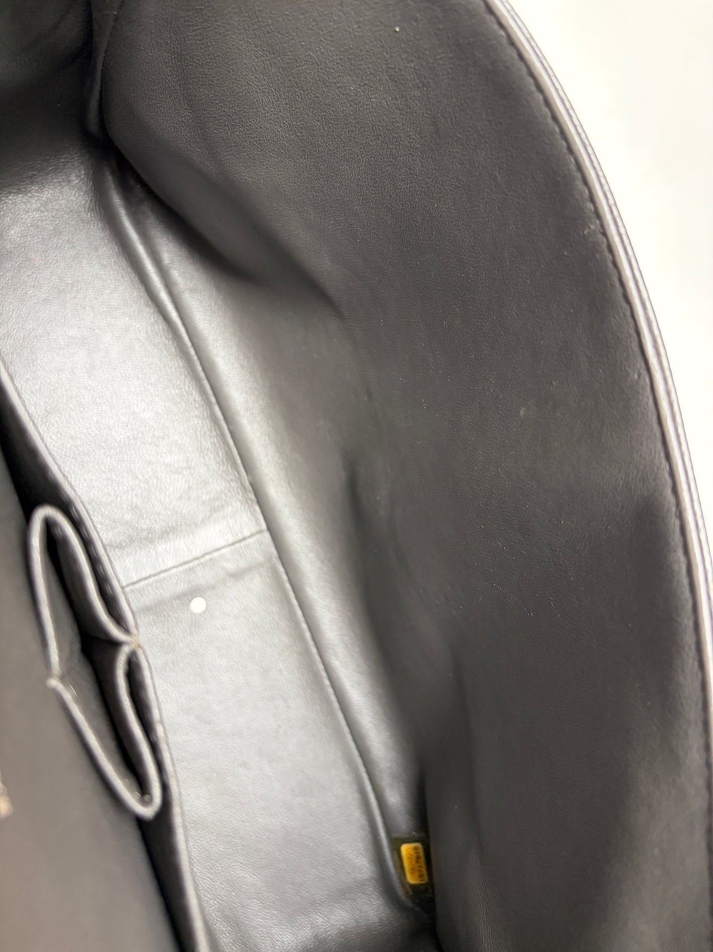 Chanel Classic Jumbo Double Flap Dove Grey Quilted Caviar Leather Shiny Silver Hardware