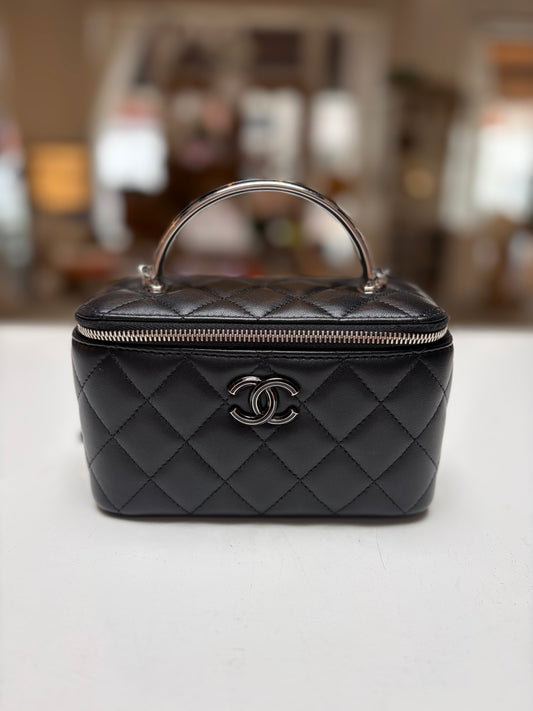 Chanel Black CC Vanity