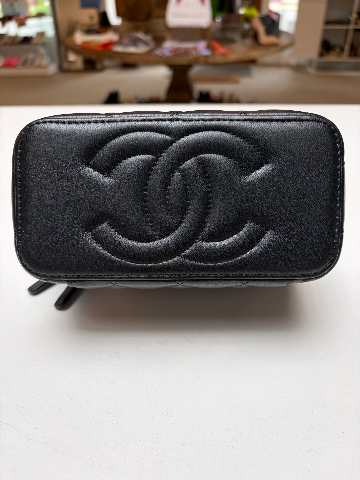 Chanel Black CC Vanity