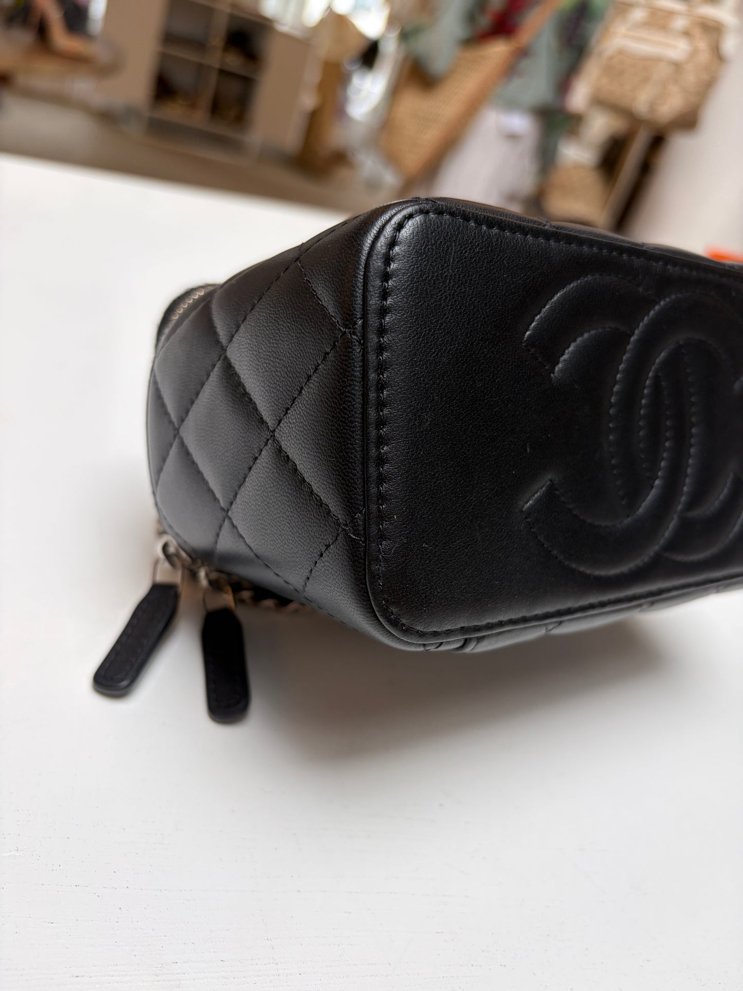 Chanel Black CC Vanity