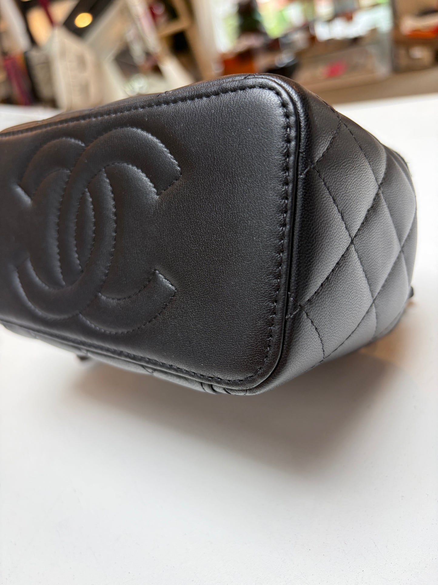 Chanel Black CC Vanity