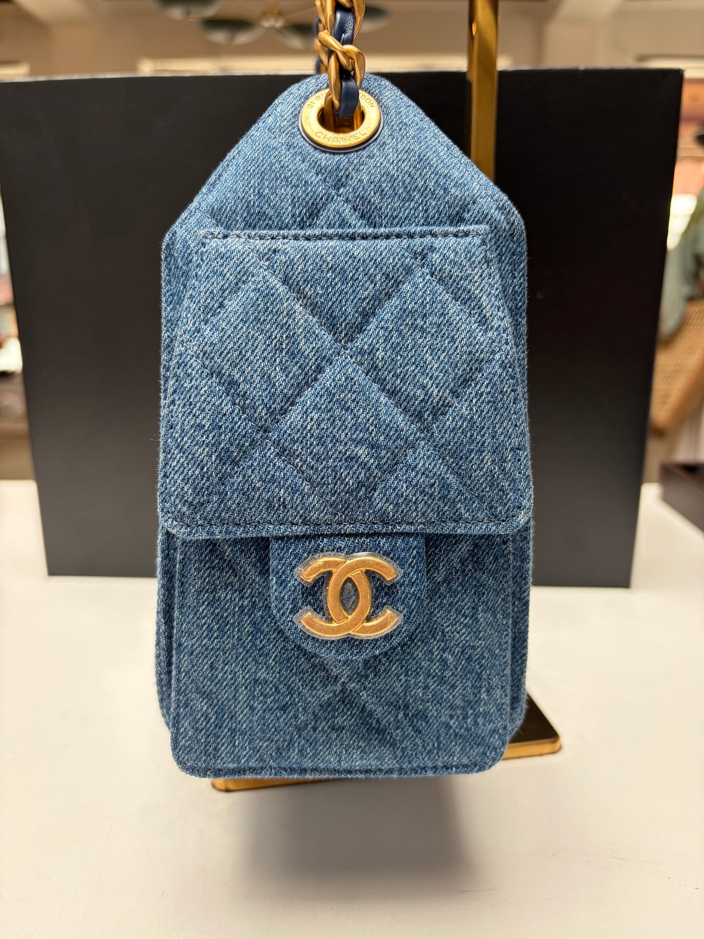 Chanel Small 25 Denim Hobo