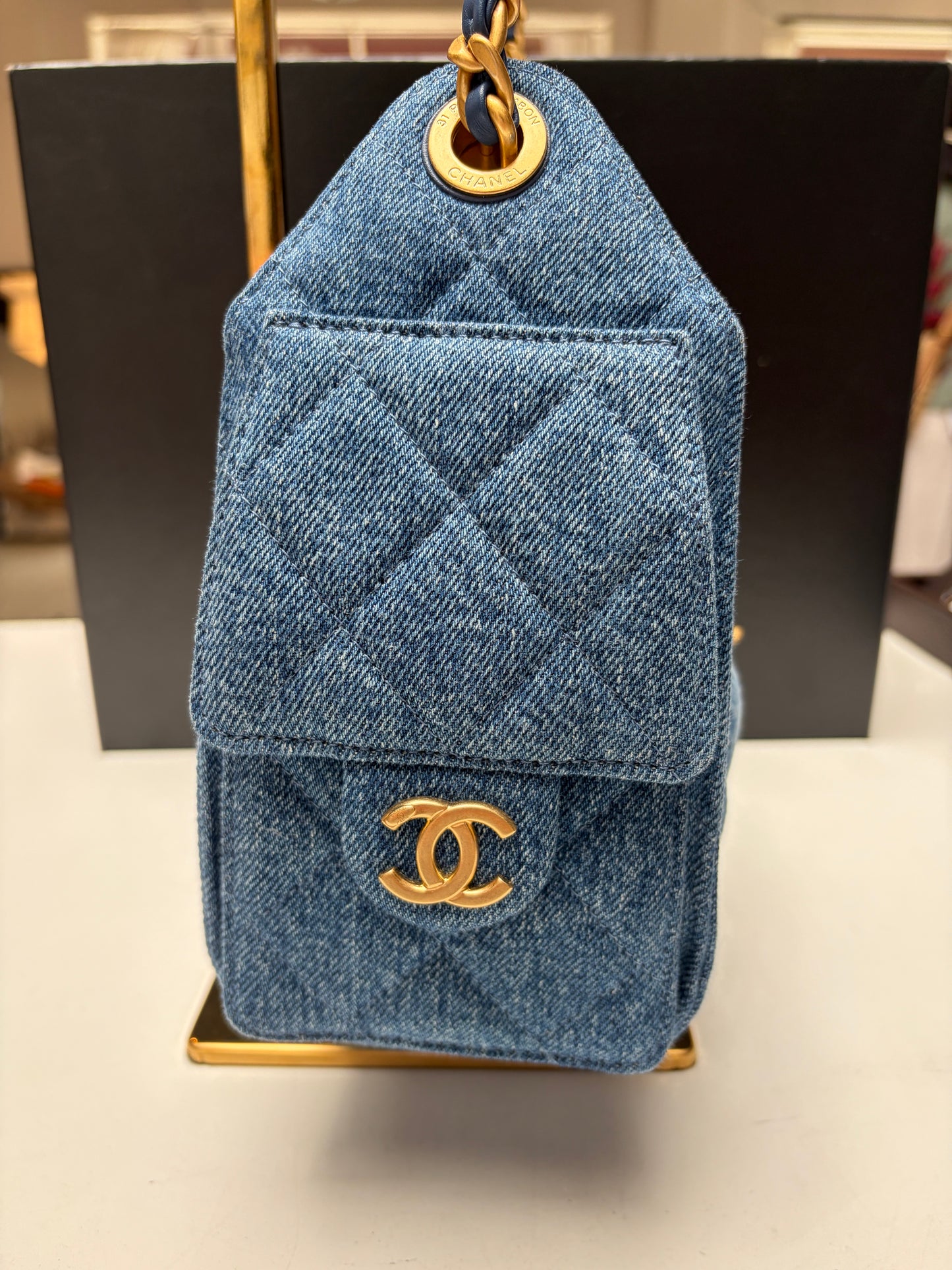 Chanel Small 25 Denim Hobo