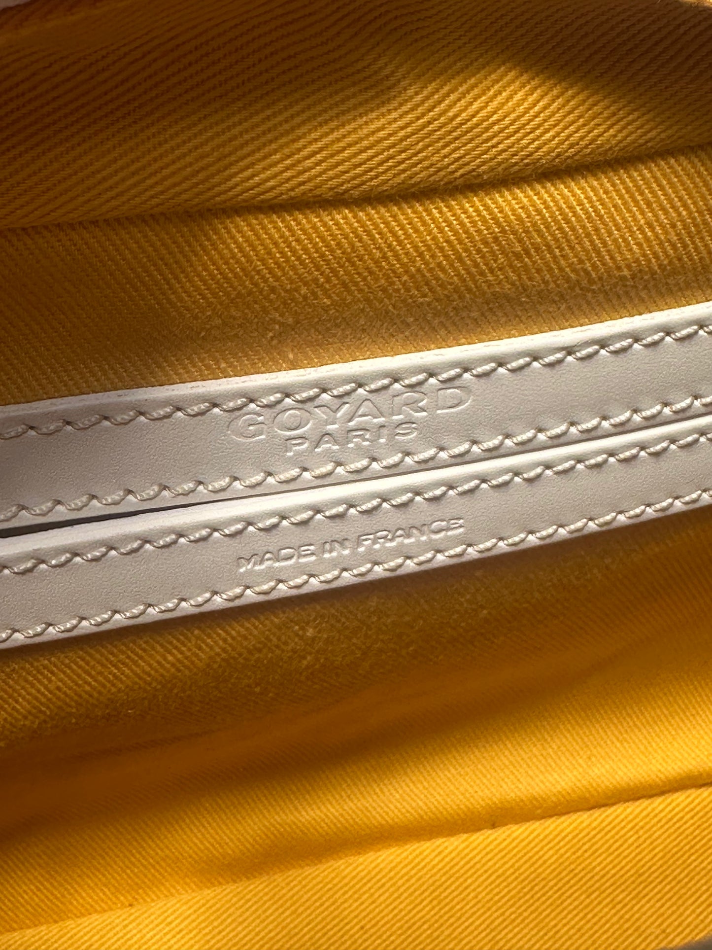 Goyard Cap-Vert, White