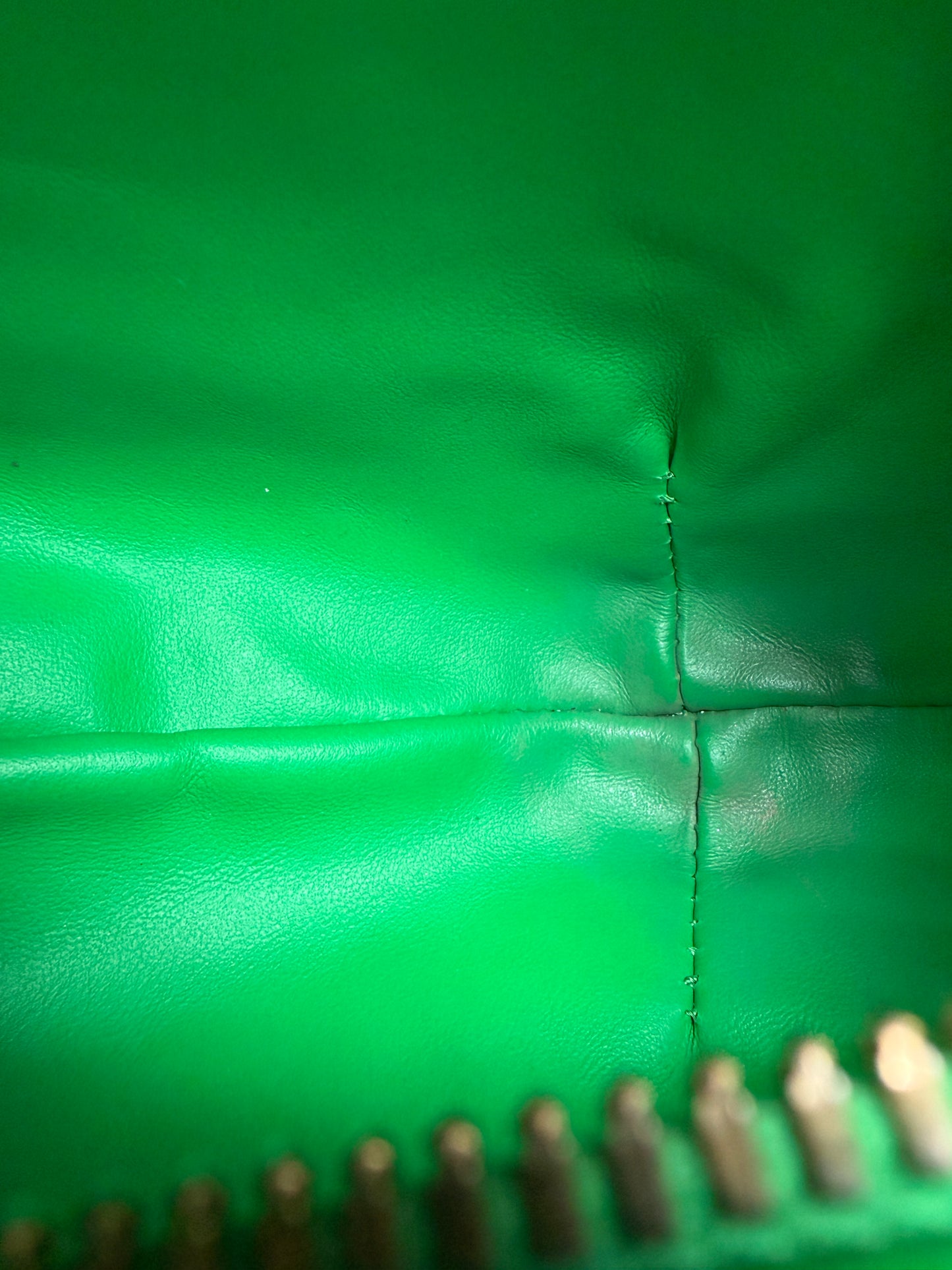 Bottega Veneta Mini Jodie Parakeet Green