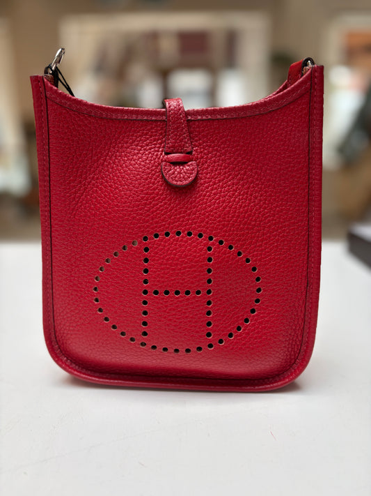 Hermes Evelyne TPM Rouge Casaque
