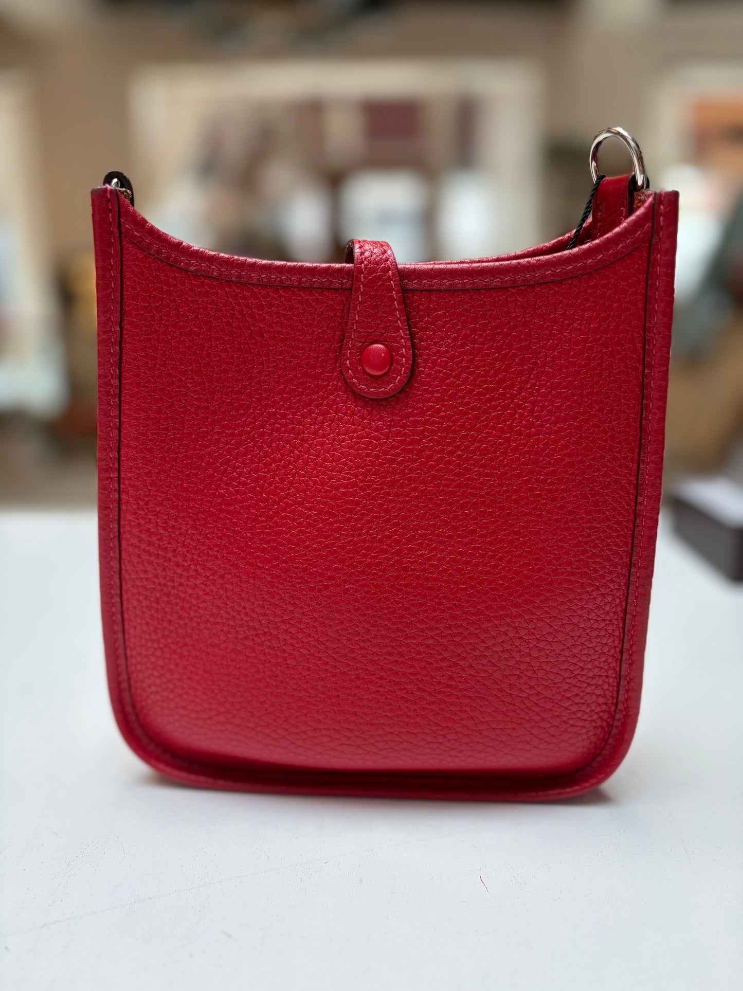 Hermes Evelyne TPM Rouge Casaque
