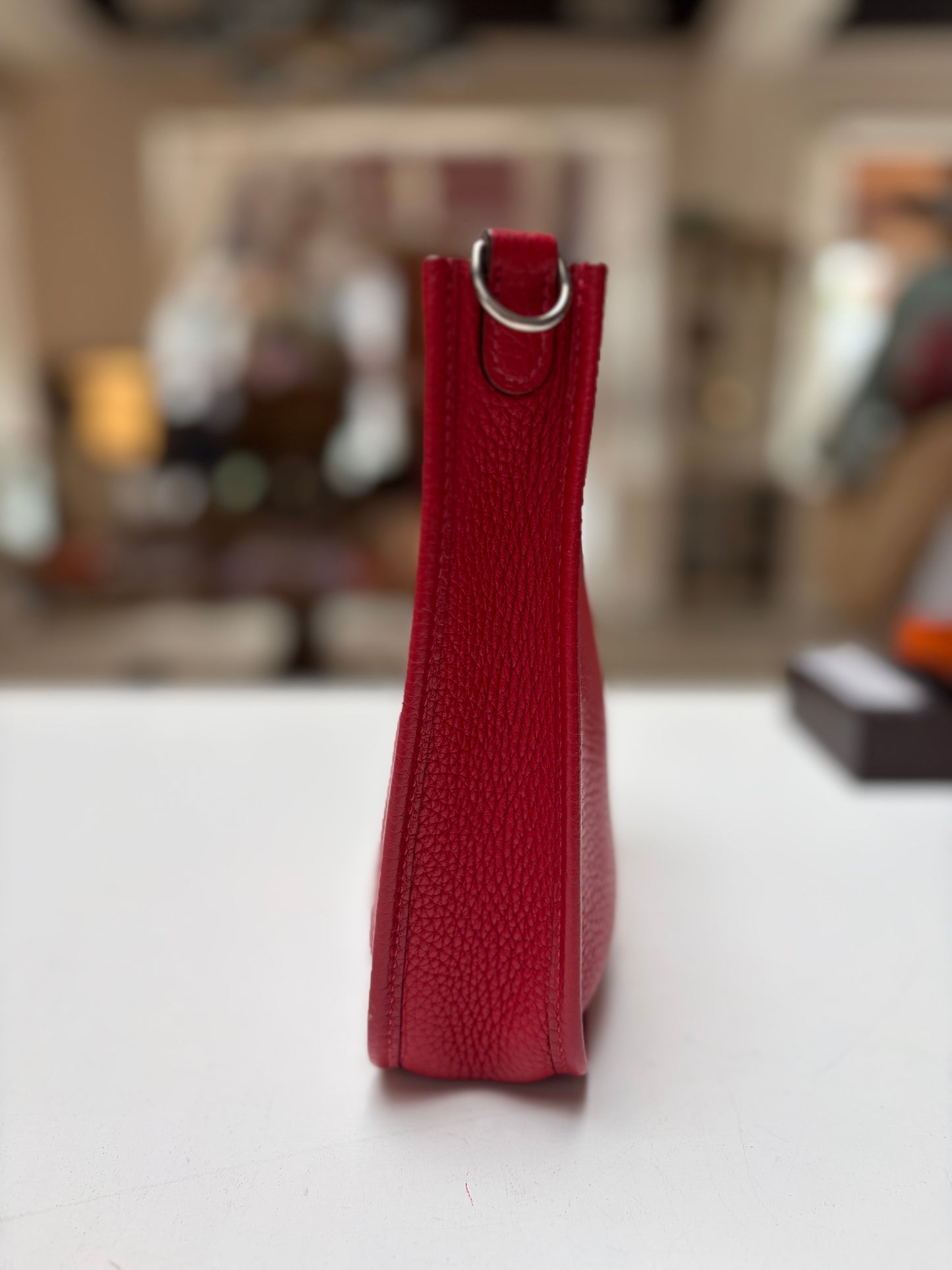 Hermes Evelyne TPM Rouge Casaque