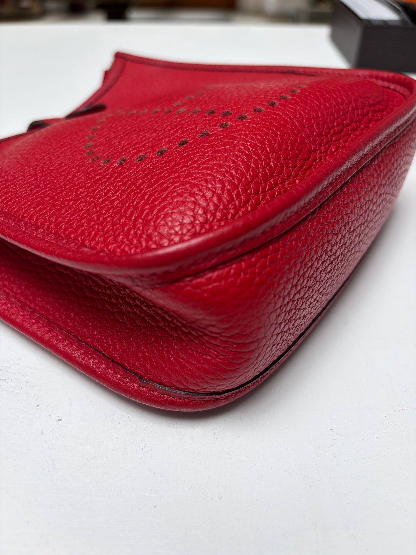Hermes Evelyne TPM Rouge Casaque